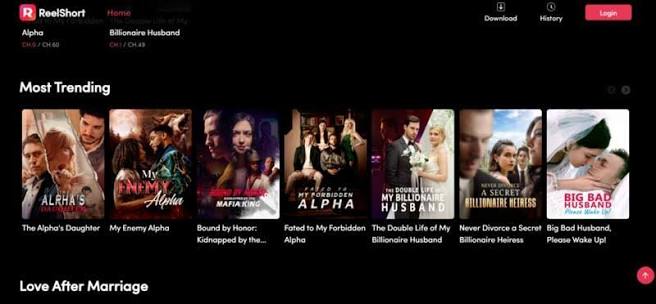 ReelShort App: Stream Novelas Episodes and Highlights